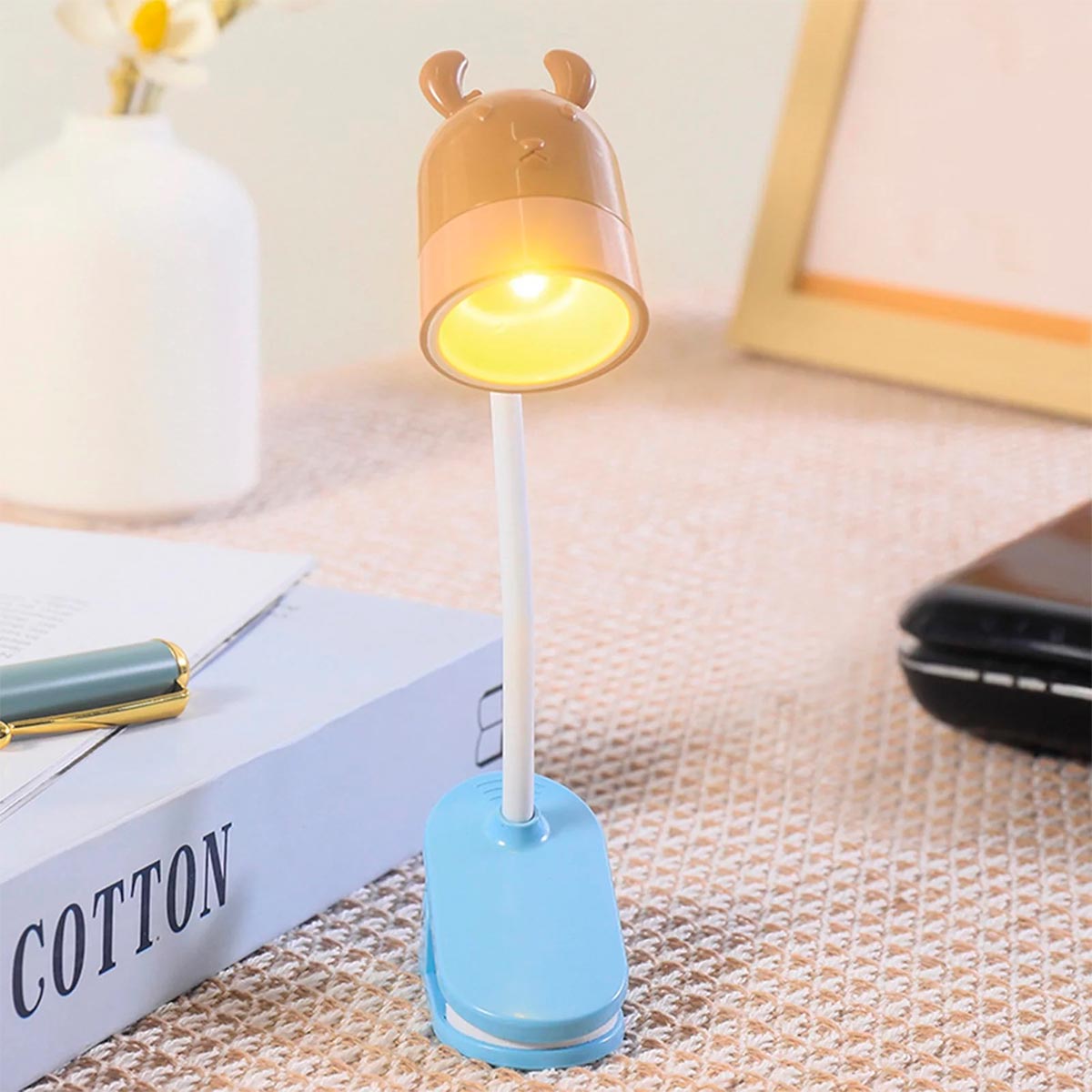 Miniatura 3 de Lampara Infantil Clip Flexible KD200-C